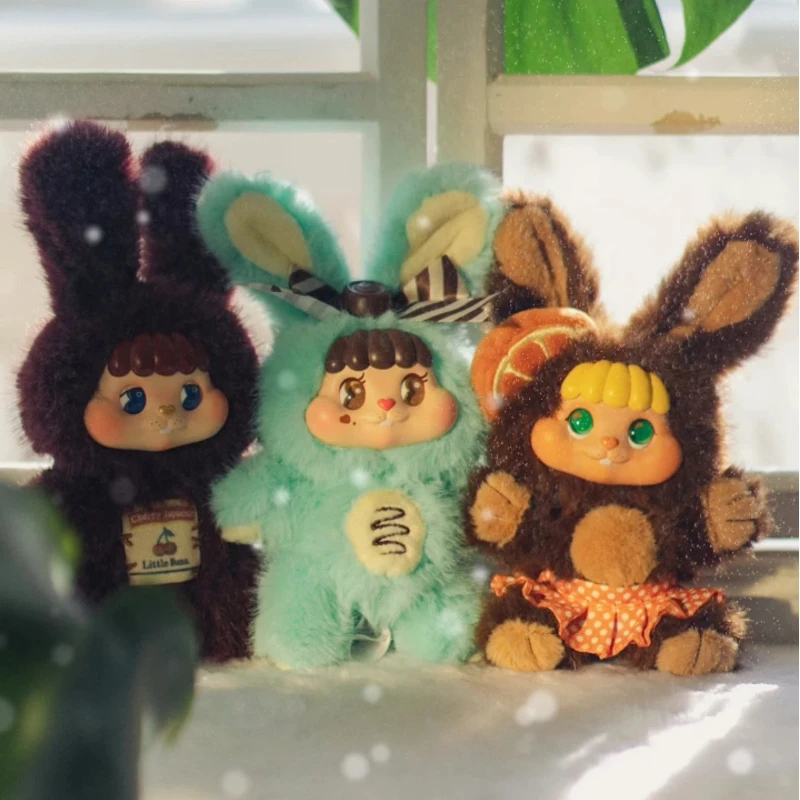 

52TOYS Little Buns Melt Together: Плюшевый брелок-сюрприз, коллекционная милая мягкая игрушка, модная игрушка, подарок на Новый год для детей и любителей коллекционирования