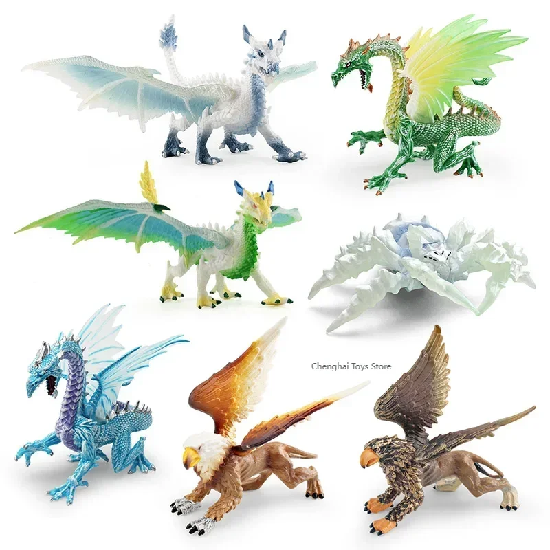 

Simulation mythical animal apes, ice demons, apes, ice dragons, various models