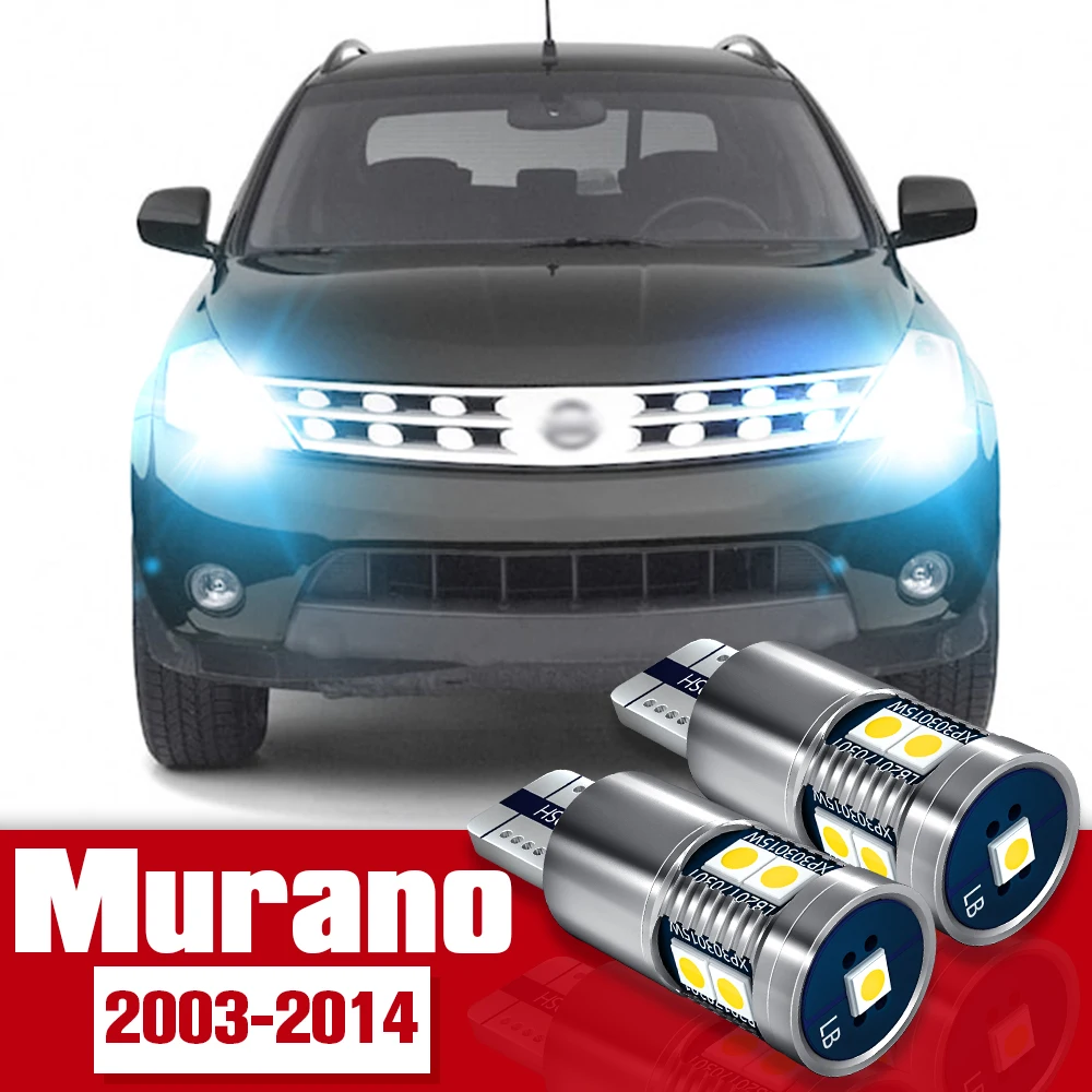 

2x LED Accessories Parking Light Bulb Clearance Lamp For Nissan Murano Z50 Z51 2003-2014 2004 2006 2008 2009 2010 2011 2012 2013