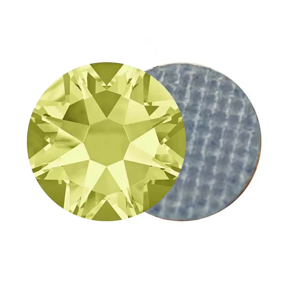 

2078 XILION Crystal XIRIUS Jonquil Hotfix Rhinestone Flatback Glitter Crystal for Clothing Dress DIY Decoration