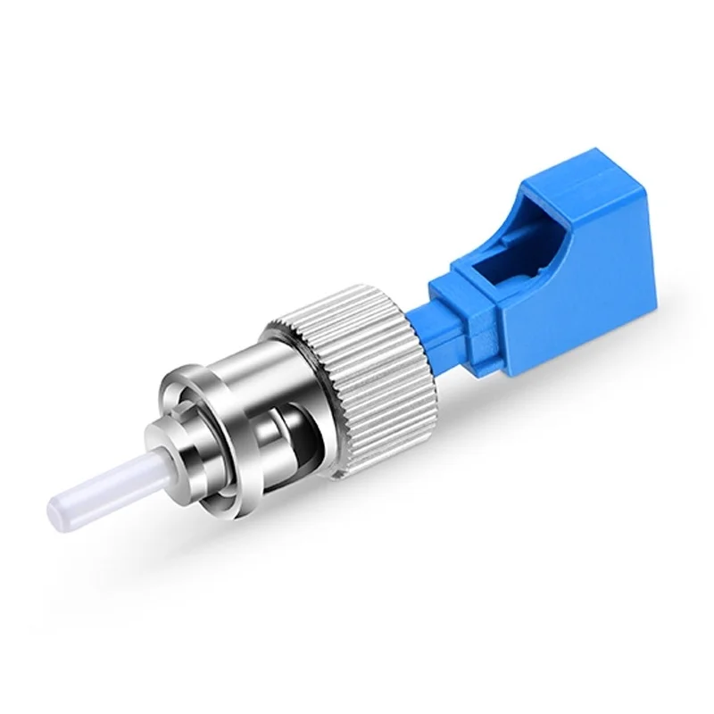 ADOP for LC/UPC Female to ST/UPC Male Simplex OS2 Single Mode Fiber Optic Adapter/Coupler without Flange