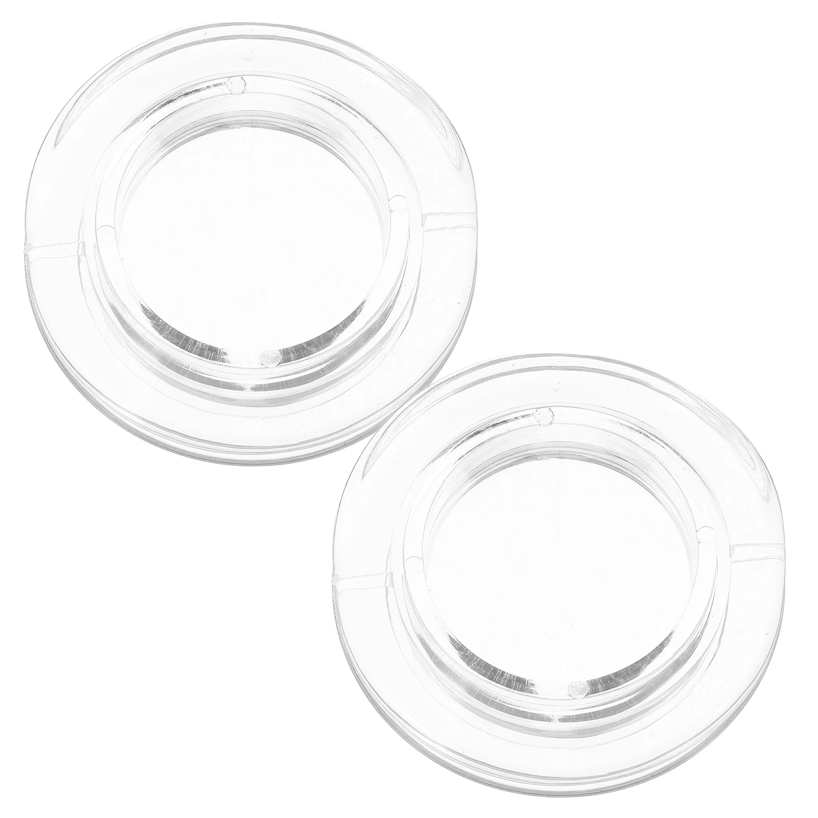 

Umbrella Hole Ring Transparent Silicone Caps for Patio Table Hole Cover Set Durable High Temperature Resistant Outdoor