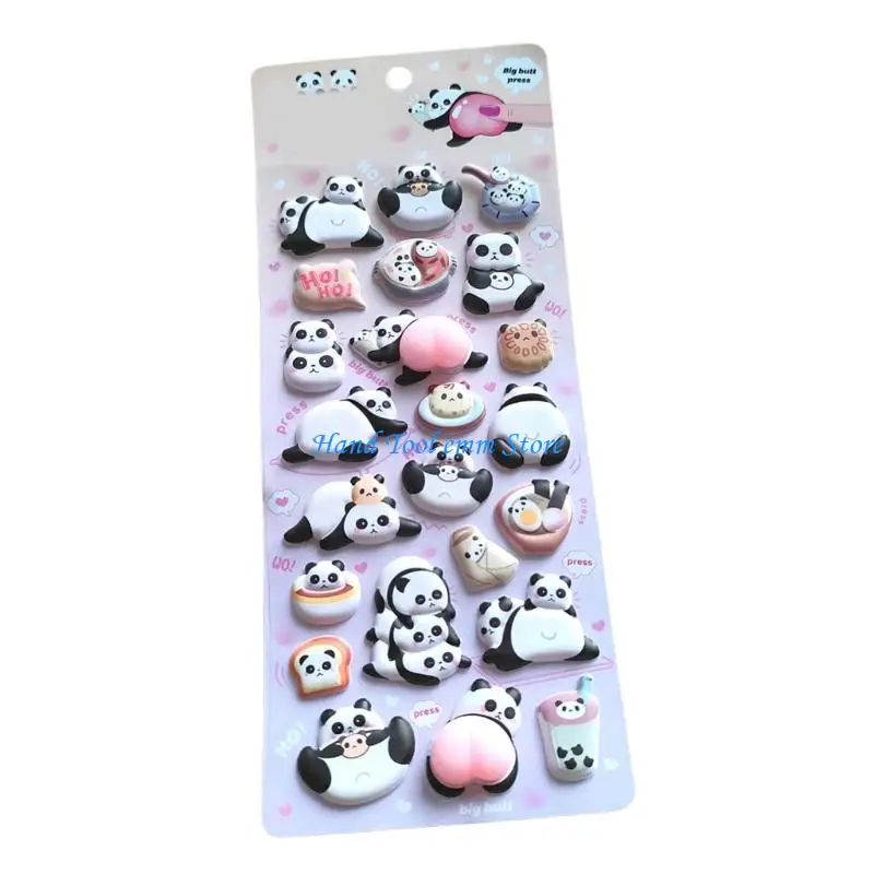 

H37F Reusable Tiny Patches for Water Bottle, Notebook, Scrapbooking 3D Sticker