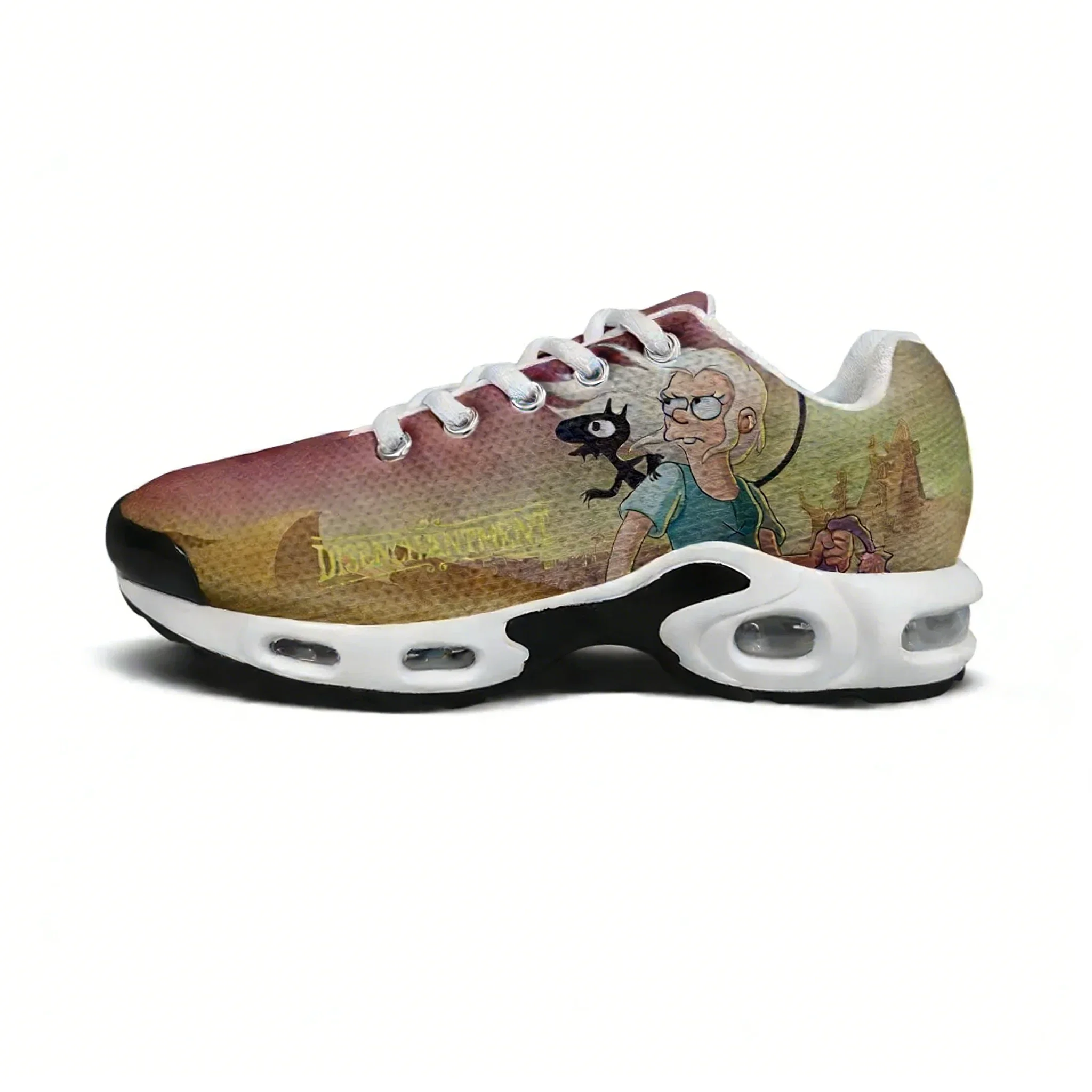 

Disenchantment Lightweight Sports Shoe Tailor-Made Air Cushion Sneakers Mens Womens Teenager Fashion Couple Print Custom Shoes