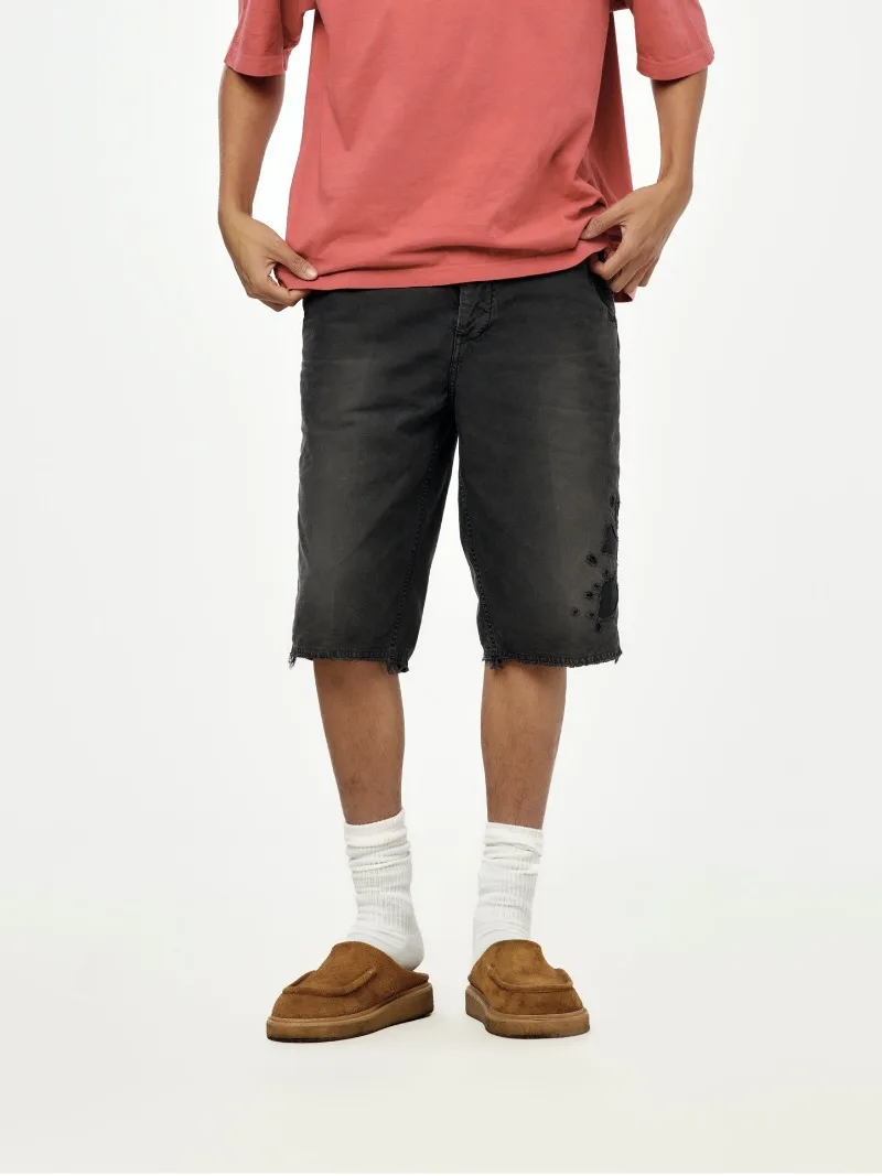 VISVIM WMV BROADER CHINO SHORTS CRASH Wrecking shorts cropped pants