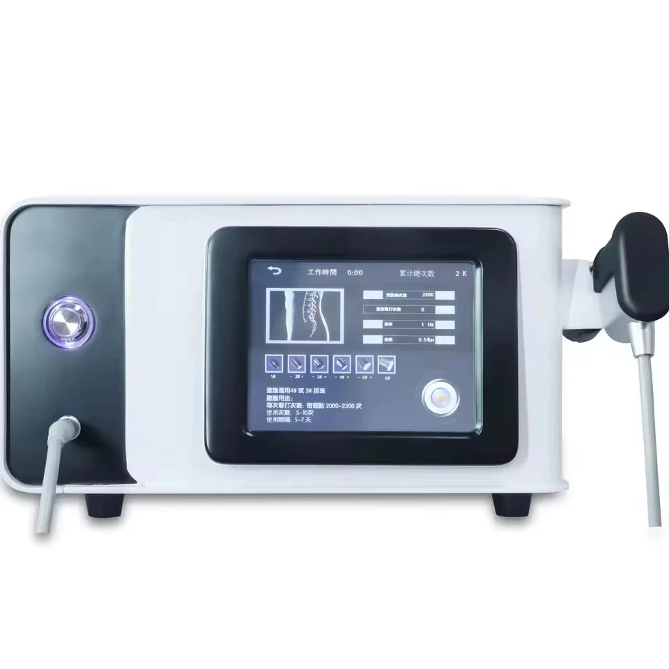 Physiotherapy Equipment Shockwave Therapy Extracorporeal Shockwave Therapy Machine Handheld Arthritis Joint Pain