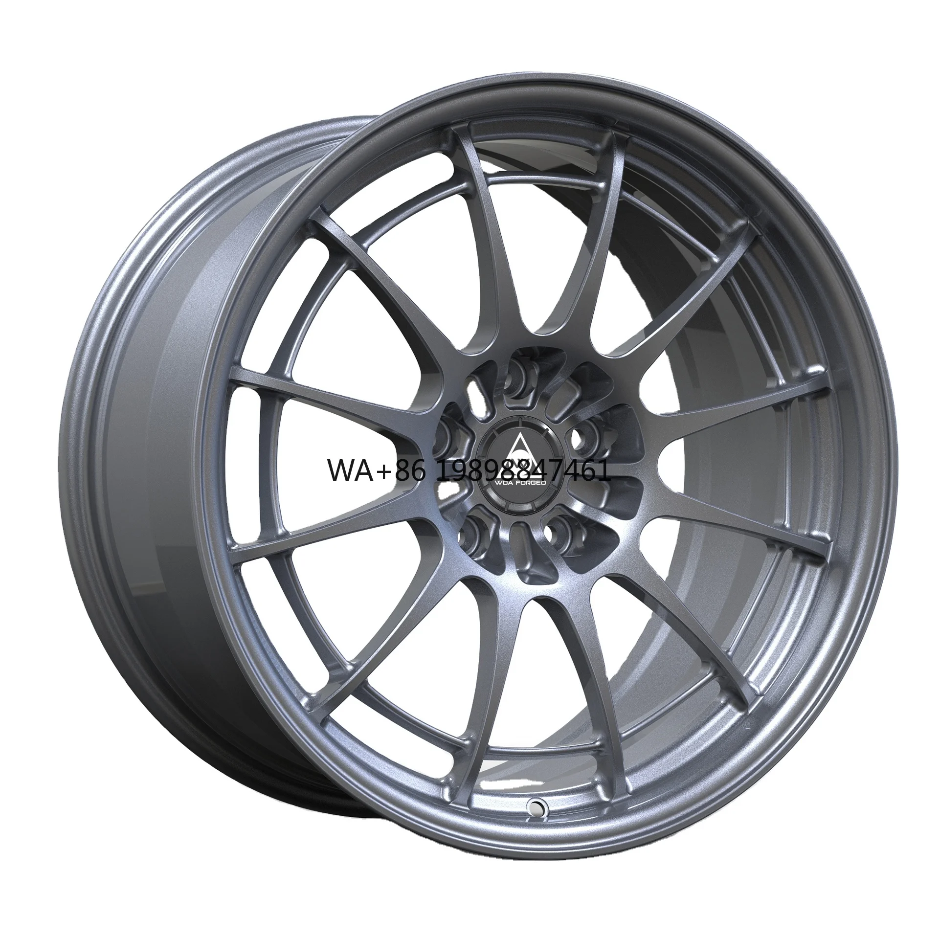 

Alloy Forged Wheels for Sports and Racing Car Wheels Rims * Aluminum Customized 17 18 19 Inch 5*114.3 5*120 Silver for Enkei
