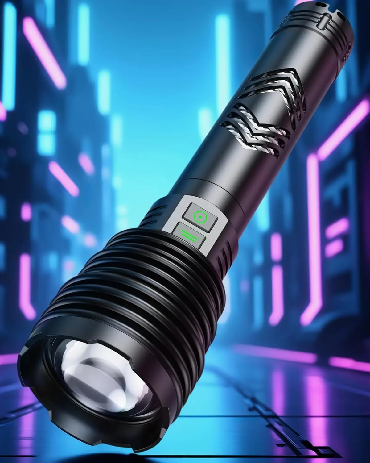 

Супер яркий фонарик на 600000 люмен, перезаряжаемый 10000 мАч, 6 режимов, водонепроницаемость IP67, для активного отдыха