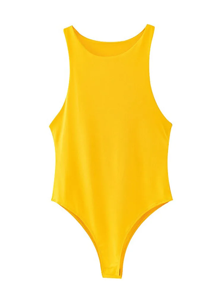 Sommer solide sexy bodycon frauen bodys weibliche 4-farbe grün dünne beiläufige body chic dame club kurze playsuits femme