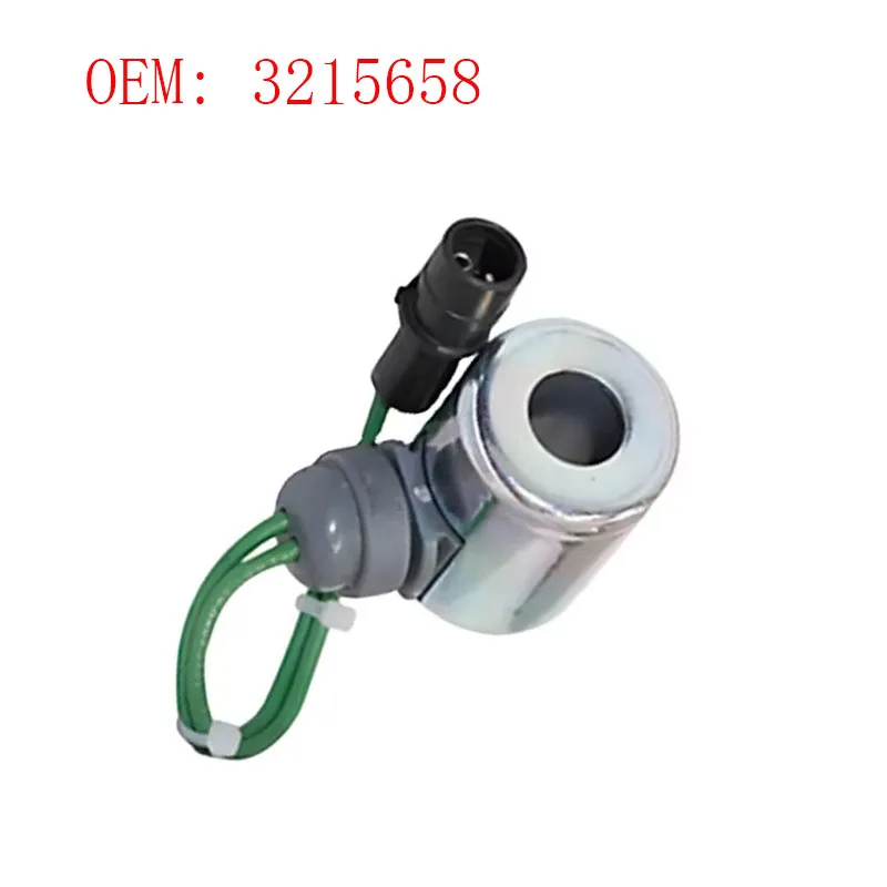 321-5658 3215658 Loader Accessories Solenoid Valve for 140H Coil 24V Circular Plug