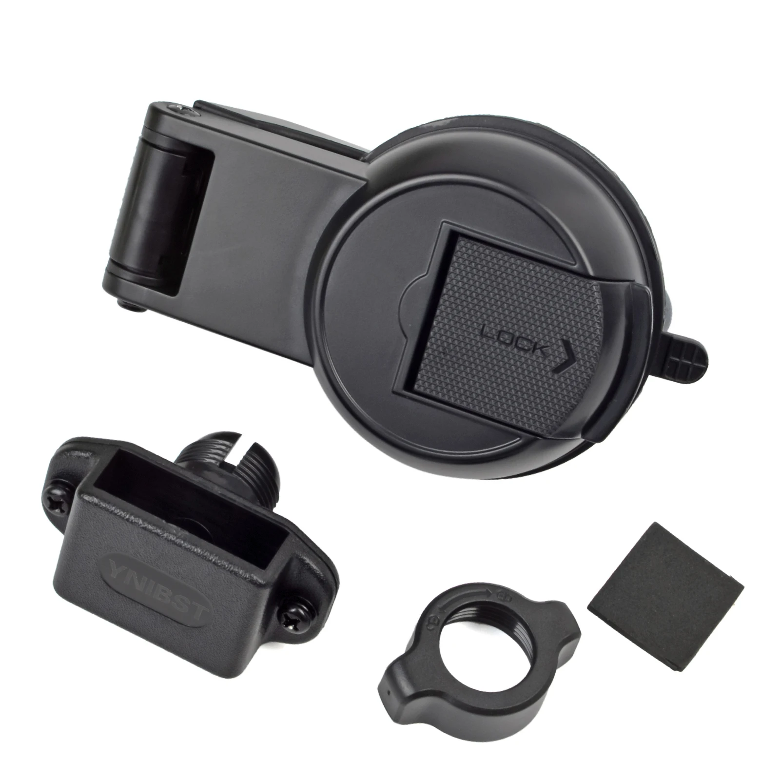 Portable Walkie Talkie Bracket Handheld Radio Car Vacuum Suction Cup Mount Holder Stand for Motorola BAOFENG YAESU ICOM