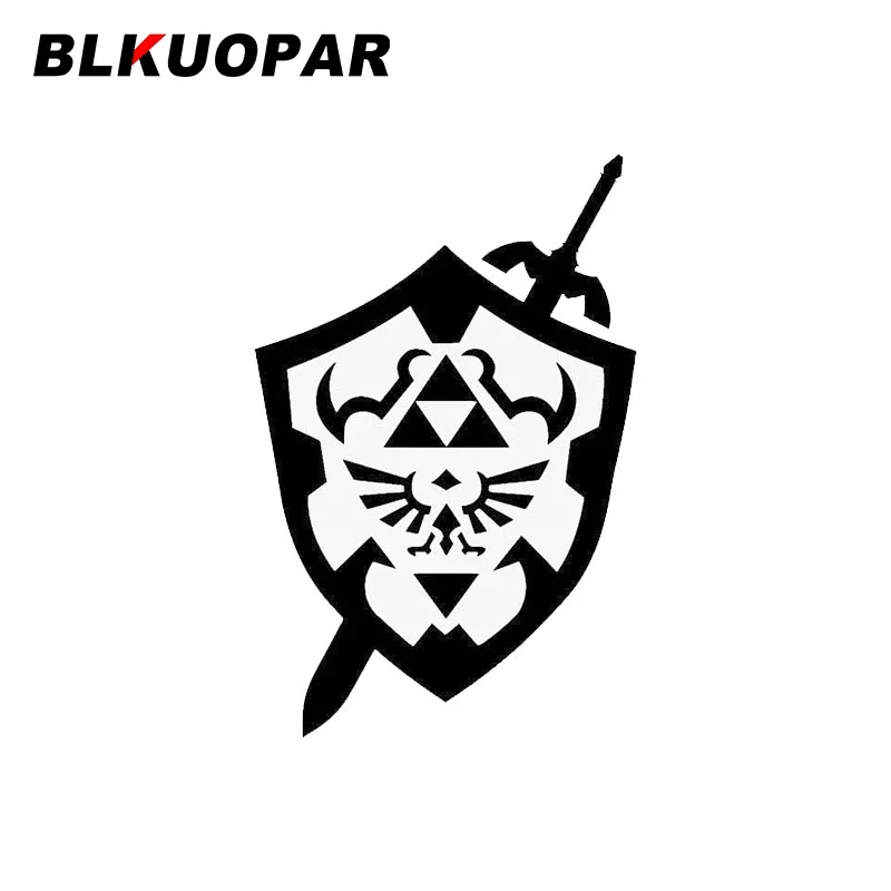 BLKUOPAR Zelda Car Sticker Waterproof Original Fashionable Decal Creative Scratch-proof Air Conditioner Refrigerator Decoration