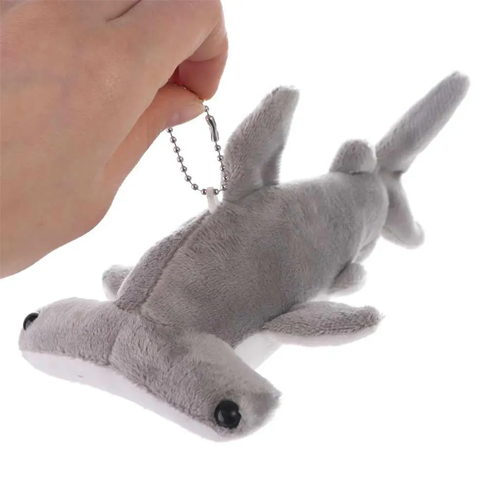 Soft   Shark  Keychain Stuffed  Keychain Hammerhead Shark  Keyring Hammerhead Shark