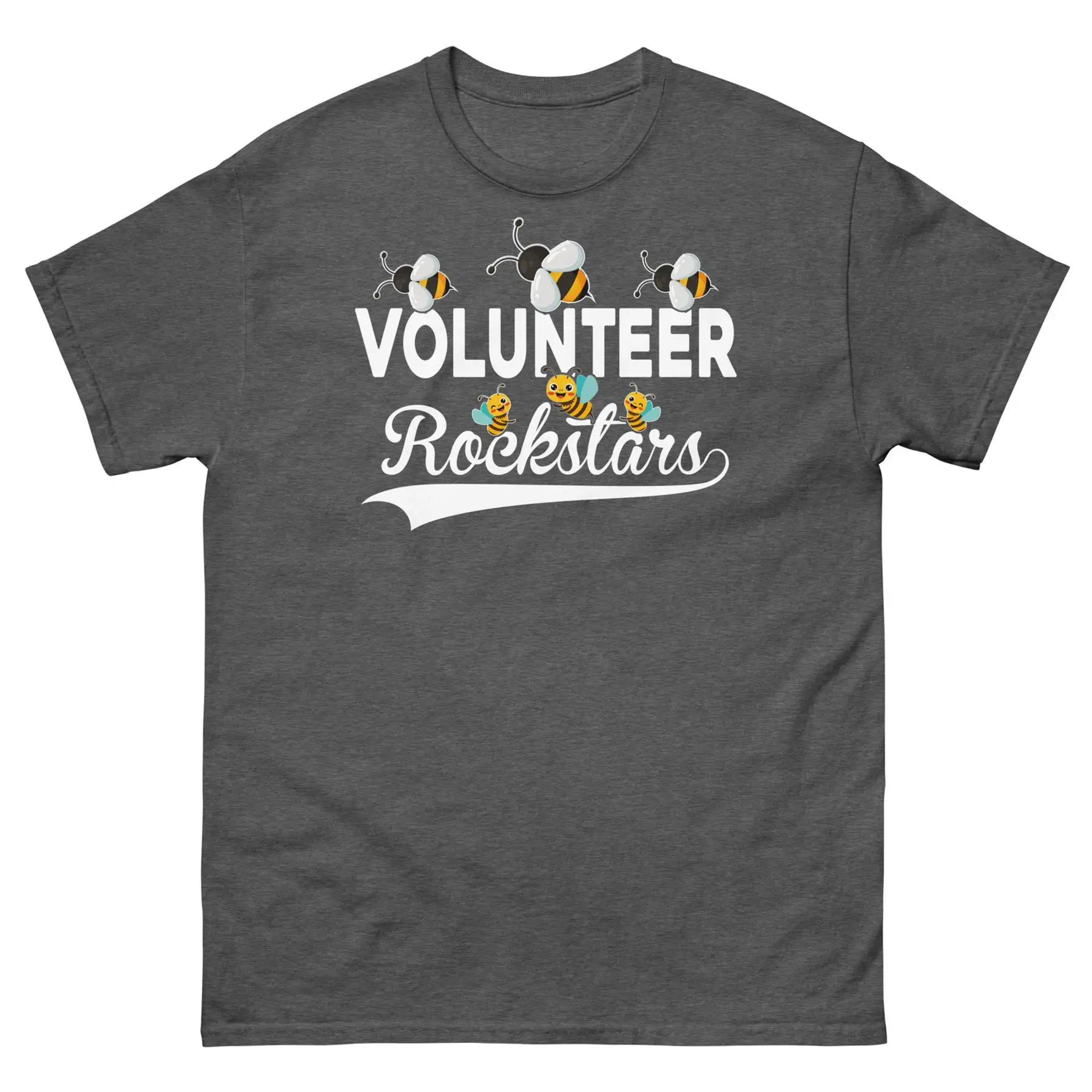 

Мужская классическая футболка волонтера Rockstars Charity Work Community Service