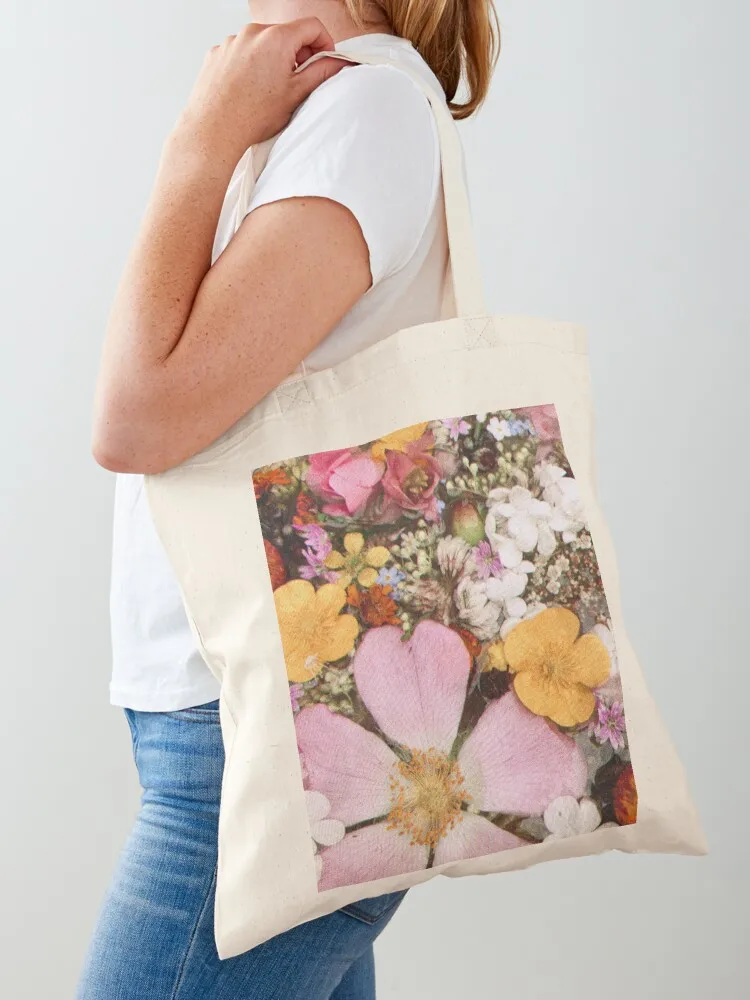 YG Flowers Tote Bag Women's handbag shopping trolley bag sac pour femme
