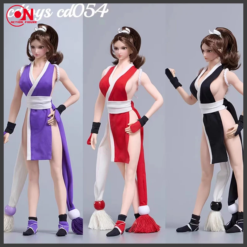 cdtoys cd054 1/6 Scale Mai Shiranui Costume Cosplaye Clothes Model Fit 12'' Female Soldier Action Figure Body Dolls