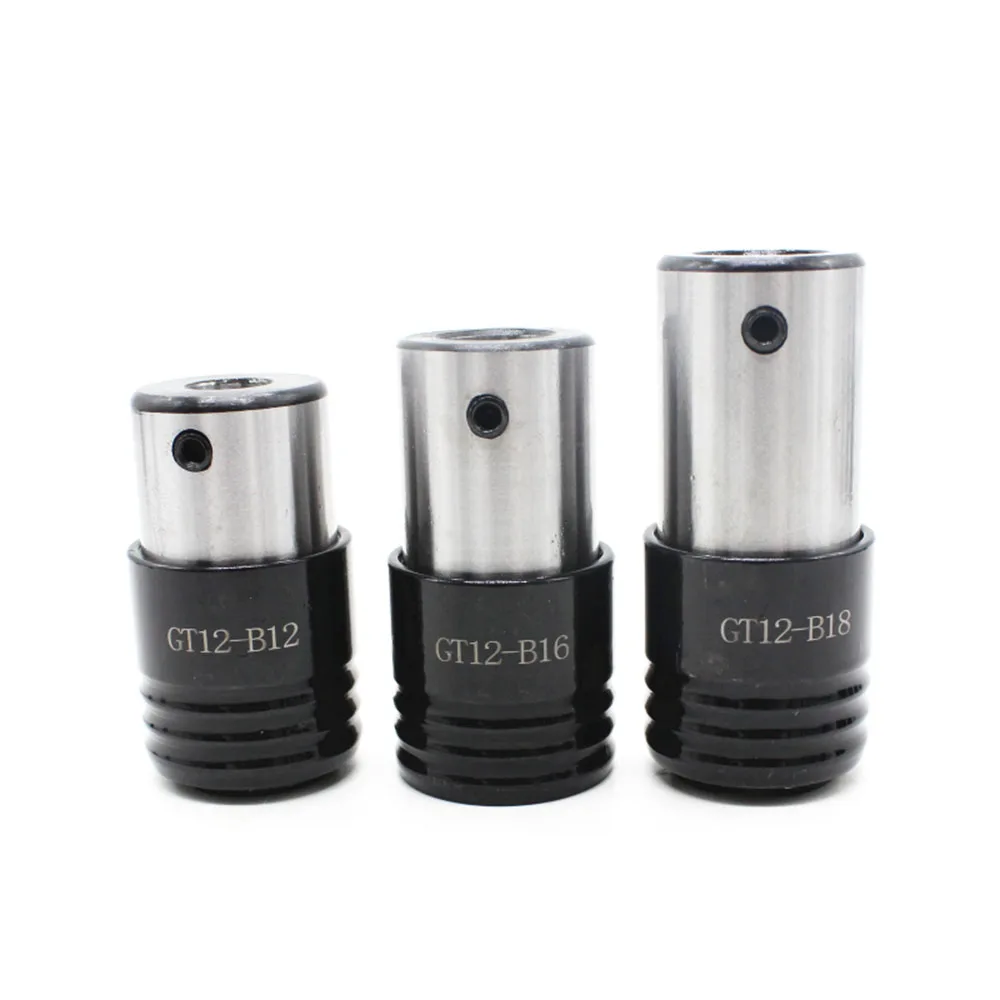 Tapping holder keyway straight hole 1/2 20unf GT12 B12 B16 B18 D14 16 20overload protection tapping chucks for CNC drilling