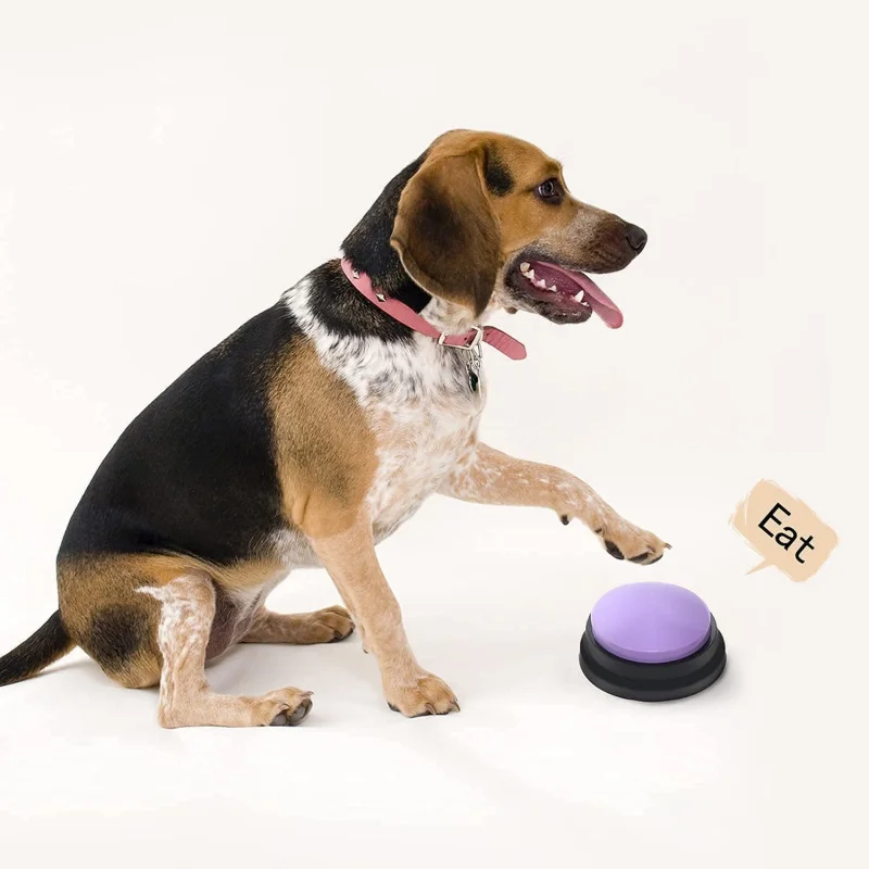 Pet communication button dog voice box training speaking toy voice recorder squeeze box