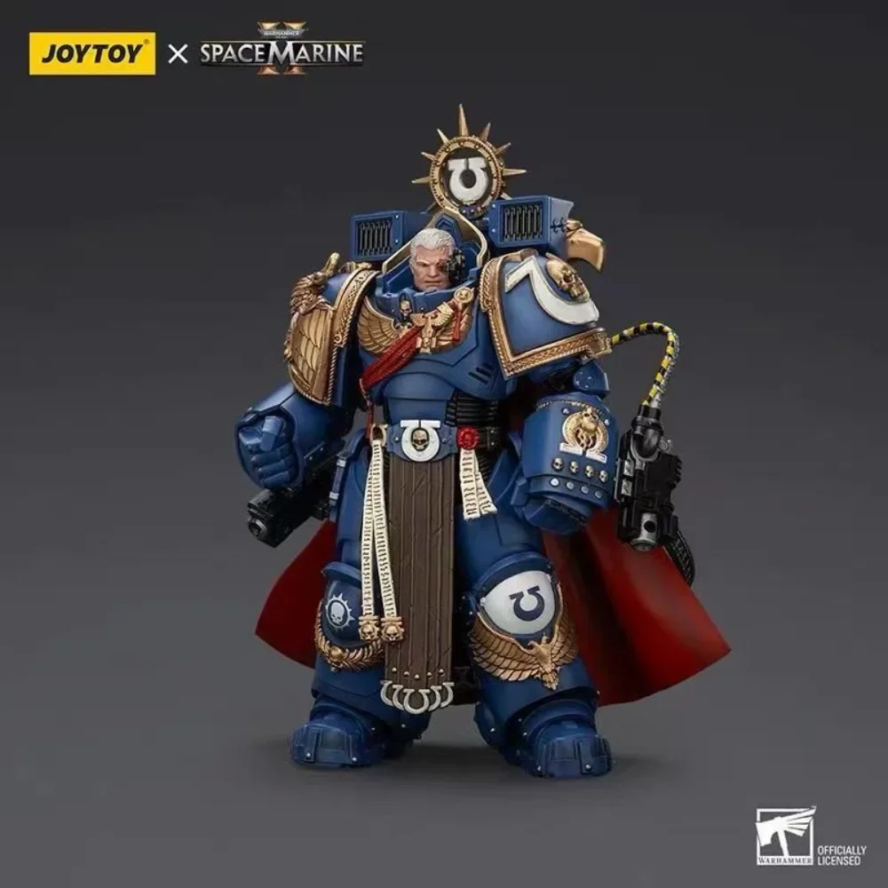 

JOYTOY Warhammer 40K 1/18 Ultramarines Marneus Calgar, Chapter Master Anime Action Figure Model Toys Collection Gifts In Stock
