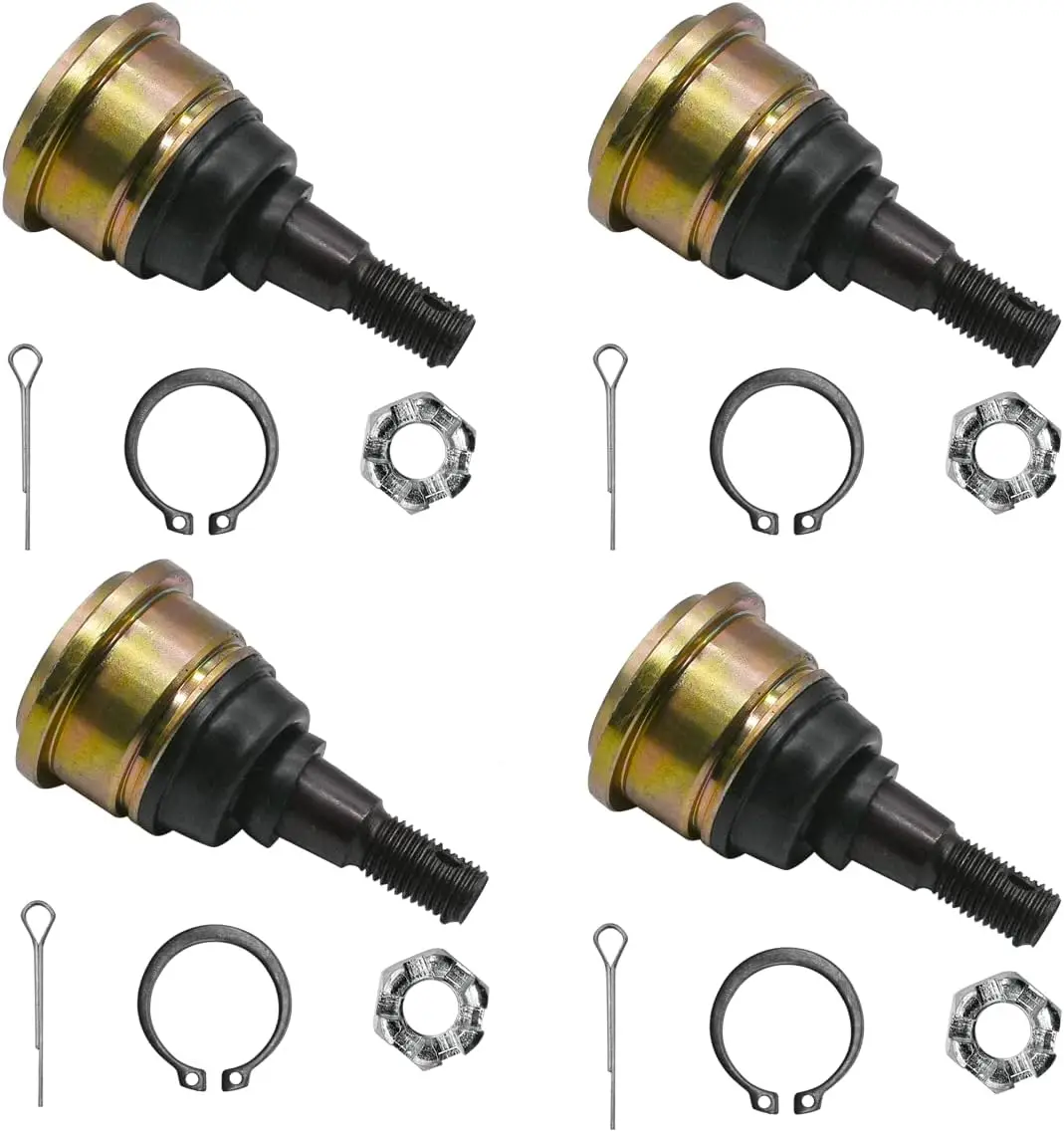 Compatible with 4-Pack Ball Joint for Yamaha Grizzly 550 700 Raptor 660R 700 YFZ450 | Replaces 5LP-23579-00-00 3B4-23579-01-00