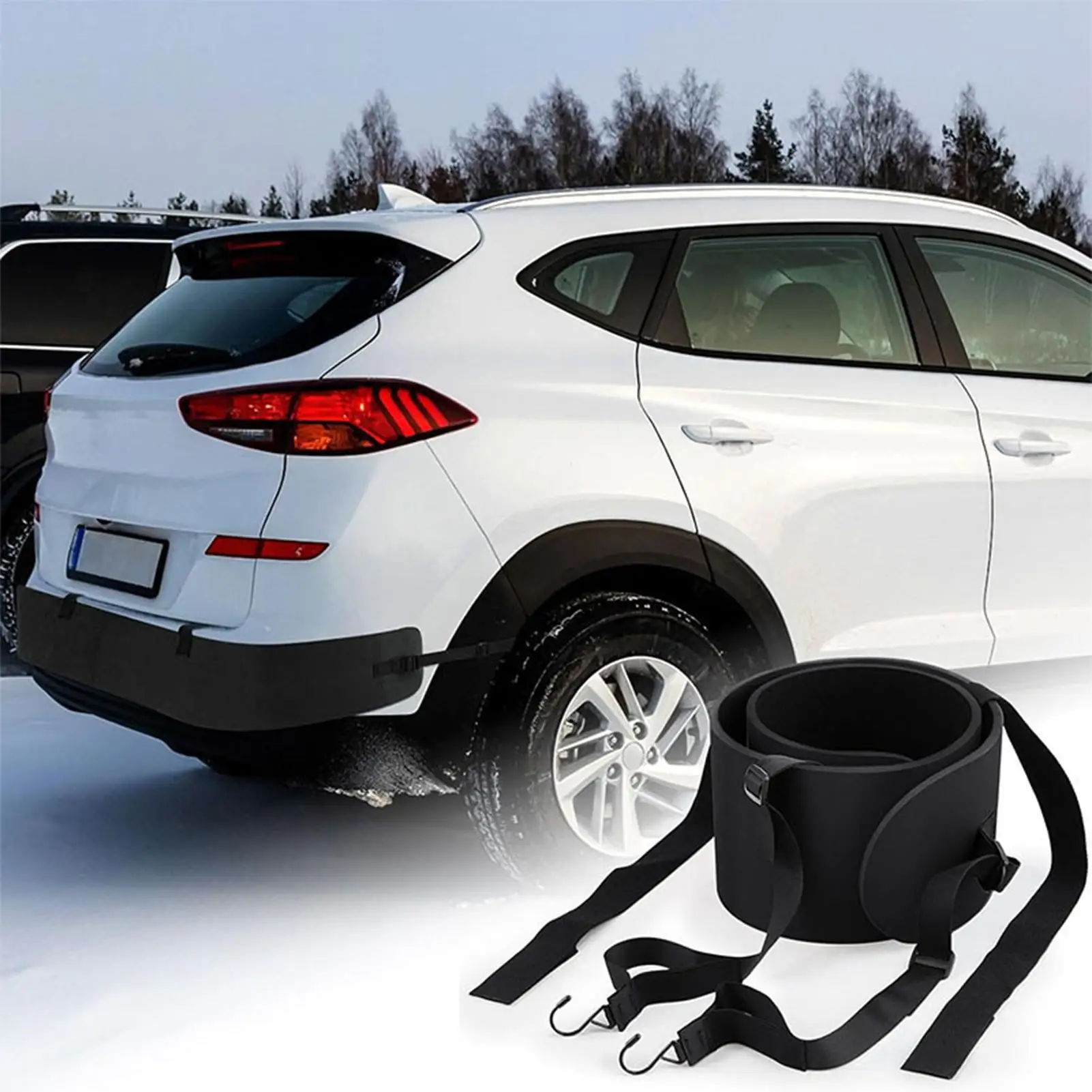 

Bumper Guards For Cars Shock Absorption Automotive Accessories Back Bumper Protector For Vehicle SUV Van Sedan Auto Automotive