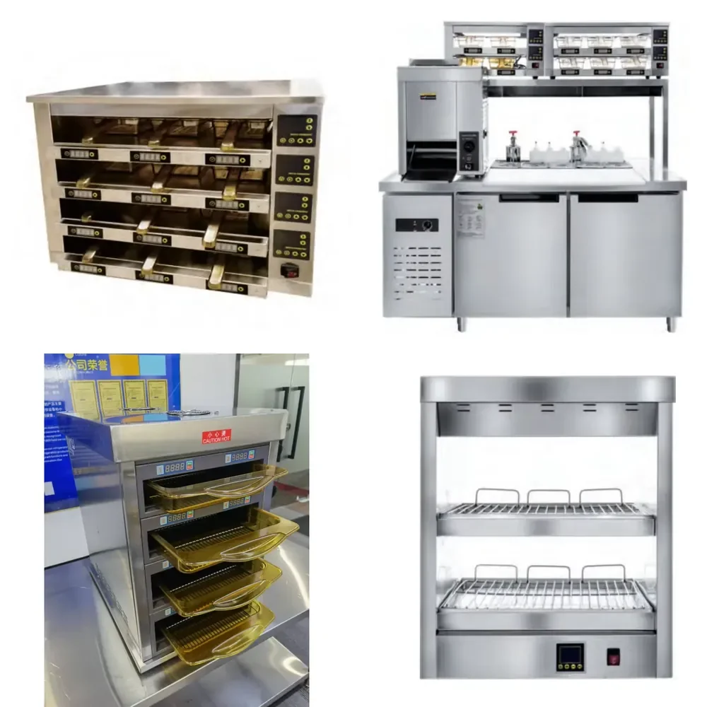 

Commercial McDonald's Restaurant Insulated 4-layer Holding Cabinet Hamburger Food Warmer