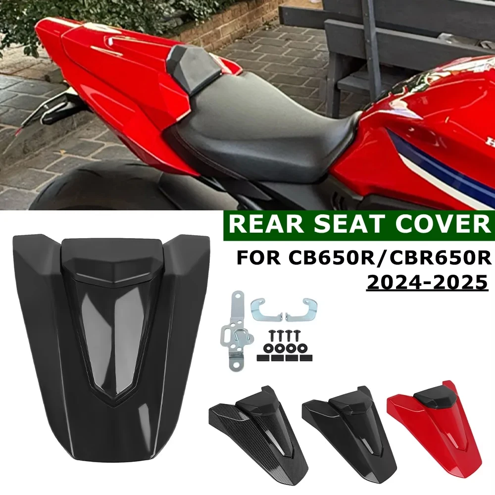 

CBR650R CB650R Motorcycle Pillion Rear Passenger Seat Cover Fairing Cowl For Honda CBR CB 650R 650 R 2024-2025 Accessories