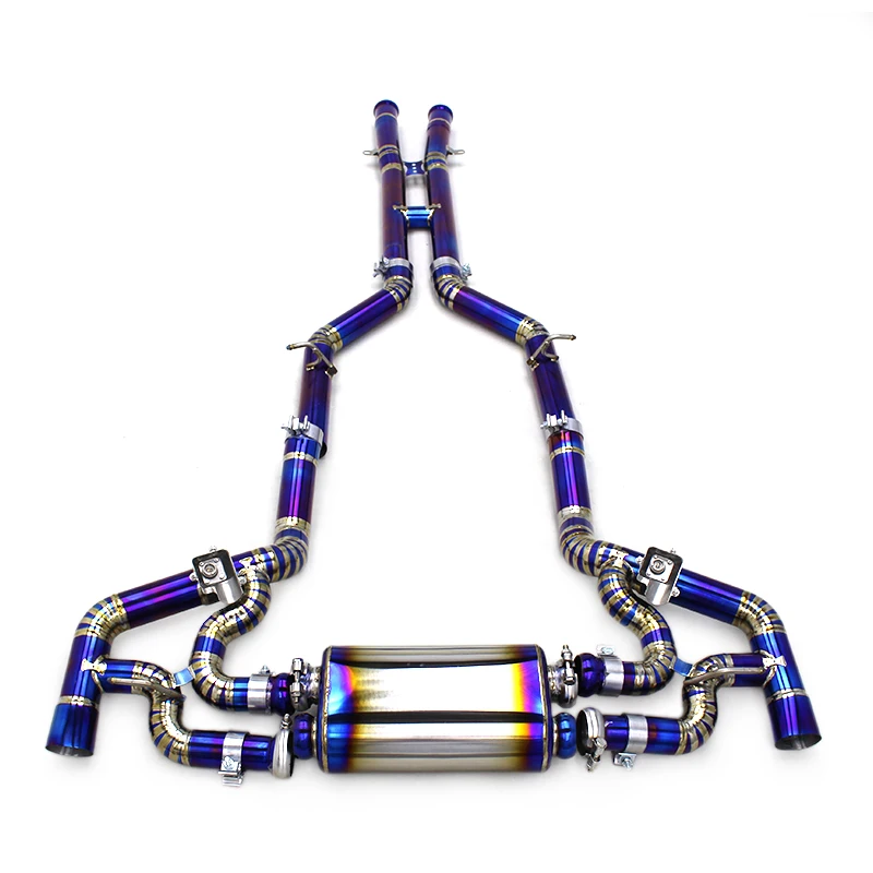 

Exhaust Titanium Pipe Muffler For Mercedes-Benz AMG GTS/GT(C190) 4.0T 2014-2024 Tuning OEM Valve Catback Exhaust System