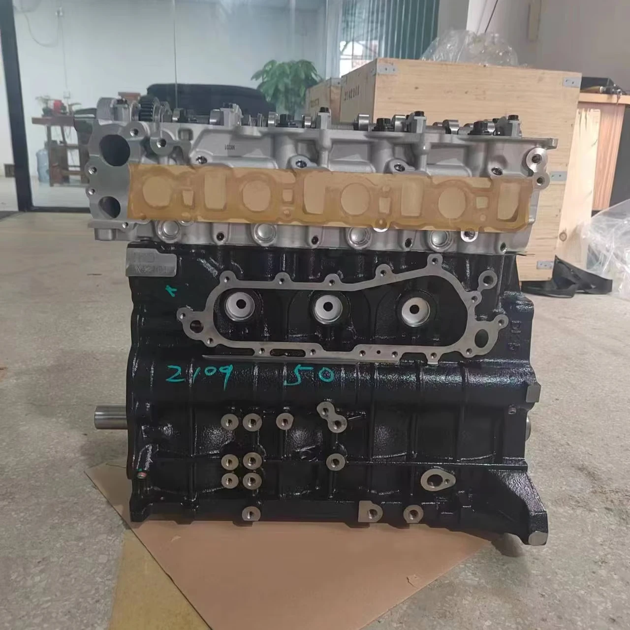 

HOT-Factory Price New Diesel 3L Engine Assembly For Toyota Hiace Hilux Prado Coaster 4Runner Fortuner
