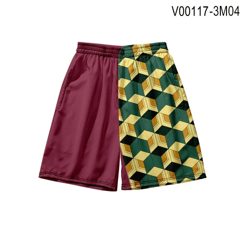 Anime Surroundings uomo donna pantaloncini Pantaloncini Anime Fans Cosplay Abbigliamento estivo Comodo slip traspirante per personaggi dei cartoni animati