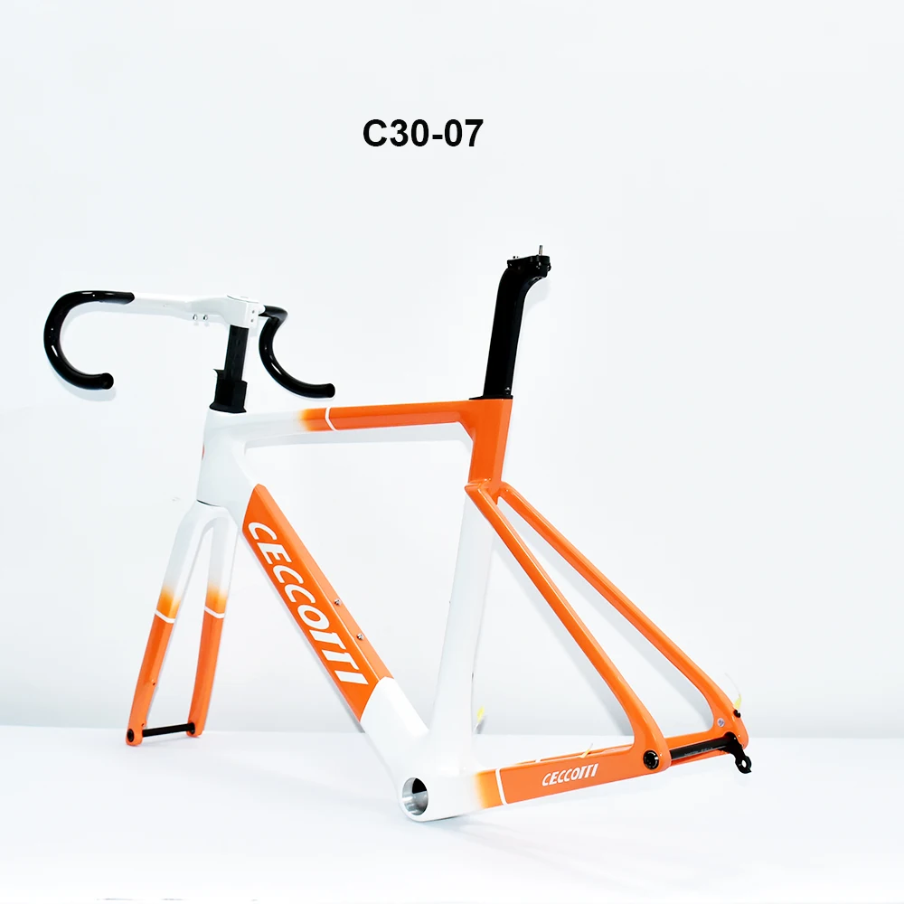 Carbon Frame with Full Hidden Cable Handlebar,Disc Brake Frame, T47 Bottom Bracket Bicycle Road Frame