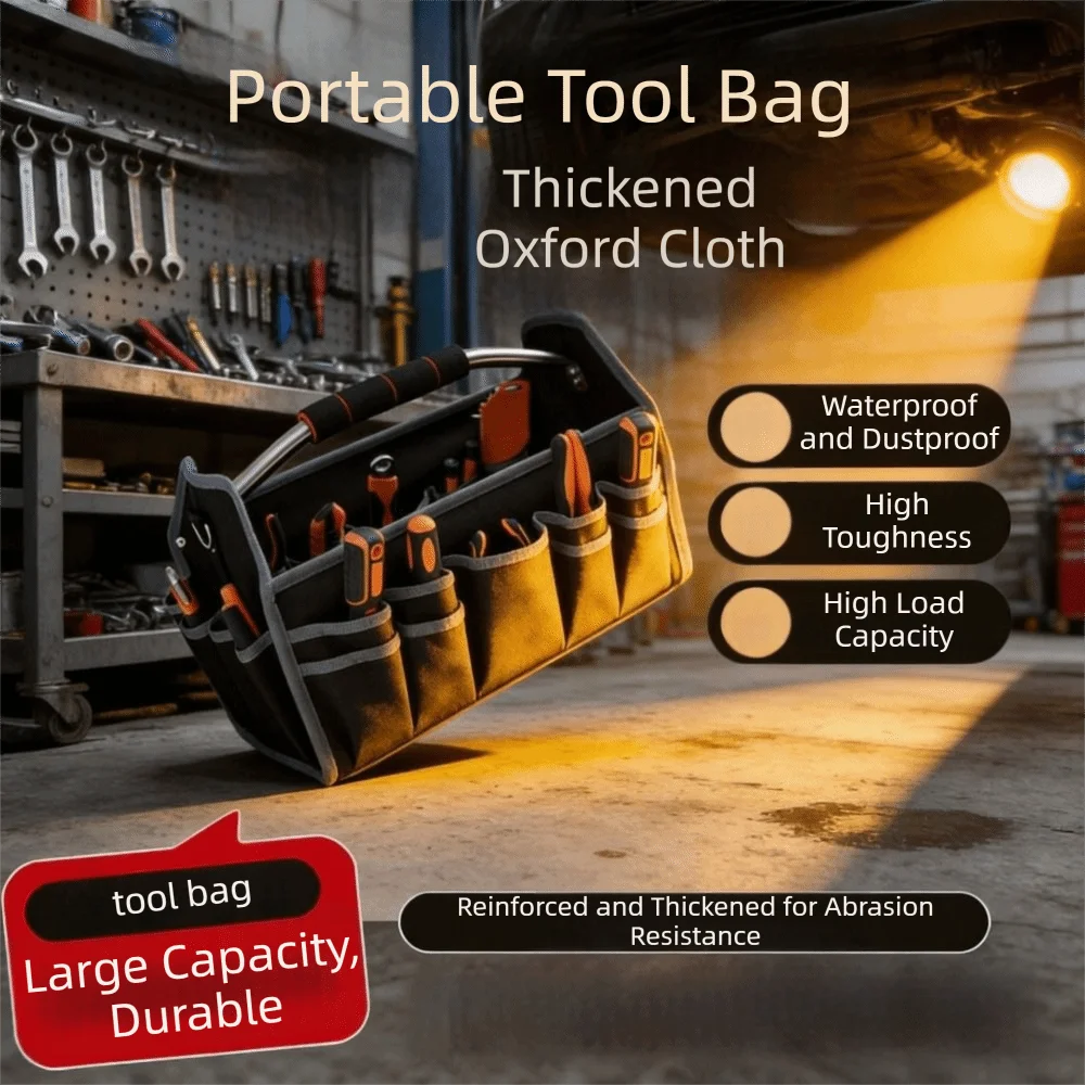 large-capacity-tool-bag-oxford-cloth-waterproof-tool-kit-handbag-wear-resistant-multifunctional-toolbox-automotive-repair