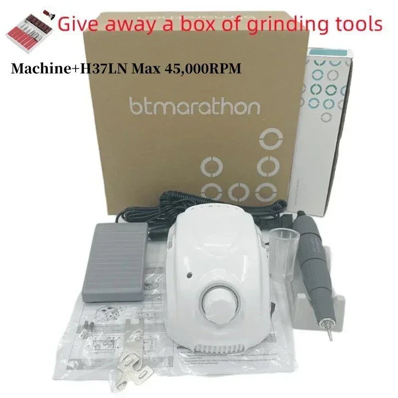 65W Elektrische Nagelboor Sterke 210 Micromotor Schakelkast DC 30V 35000 RPM H200 Handvat Freesmachine manicure Machin
