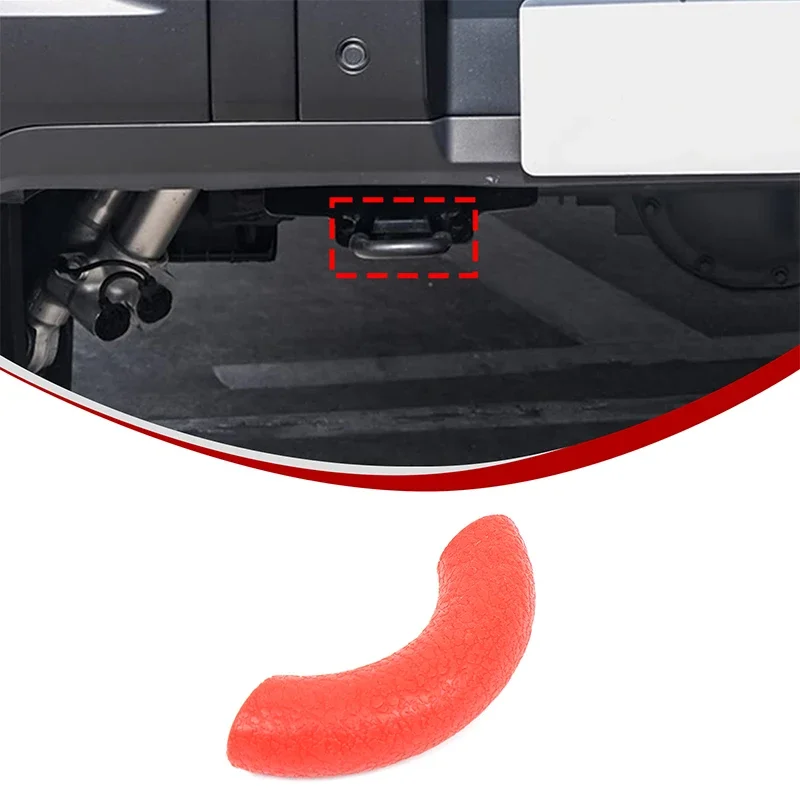 

For Mercedes-Benz G-Class W463 W464 2004-2025 TPE Car Iron Tow Hook Rescue Front and Rear Trailer Hook Protective Decorative