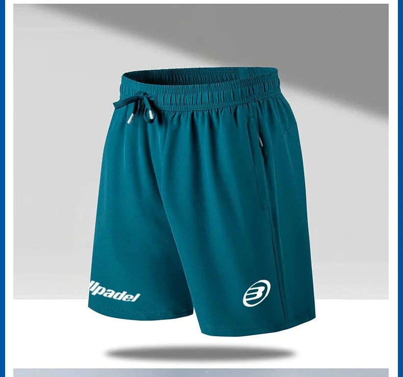 Nieuwe Zomer Heren Sport Shorts Heren Ademende Tennisshort Sneldrogende Badmintonbroek Outdoor Hardloopfitness Sportkleding