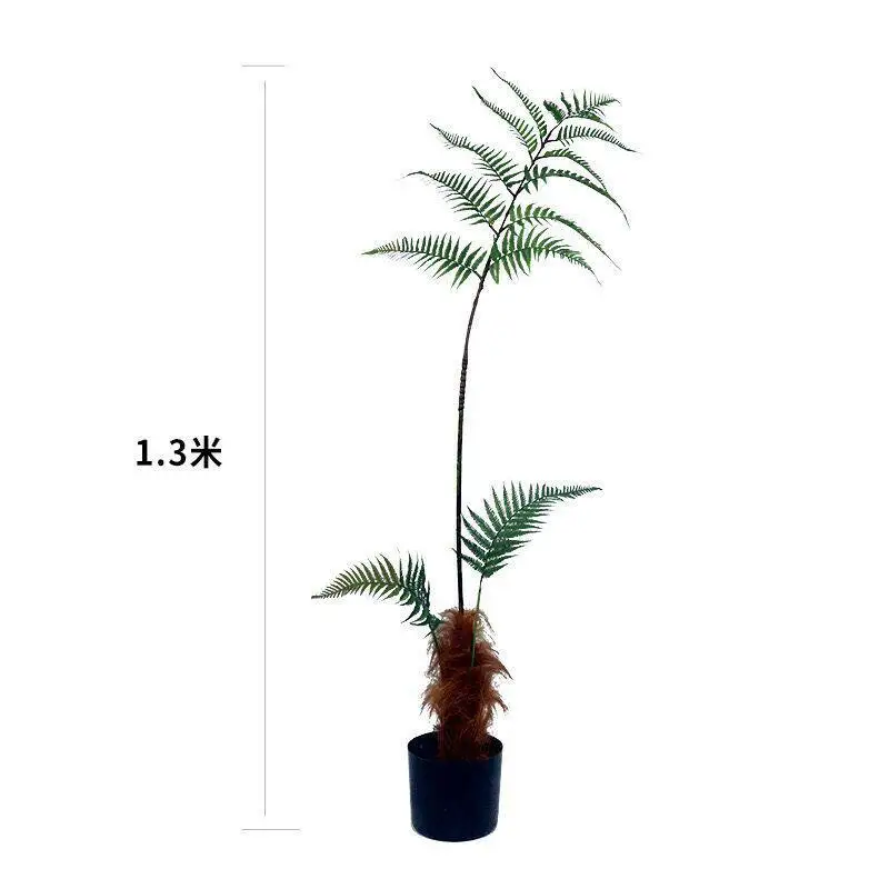 

New Chinese-style simulated golden silk fern simple artistic conception plant green plant landscaping