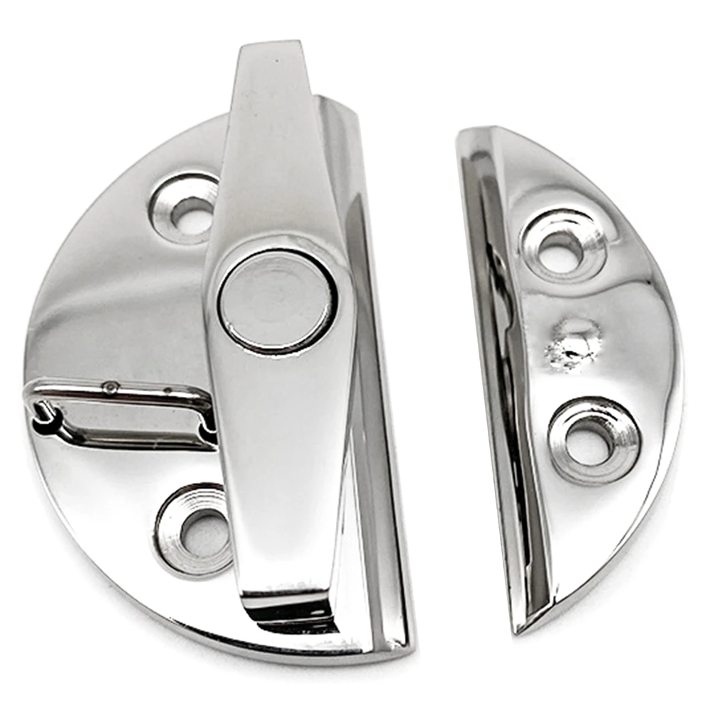 Marine Grade Stainless Steel Boat Door Cabinet Hatch Round Turn Button Twist Catch Latch Marine Hardware Accessories