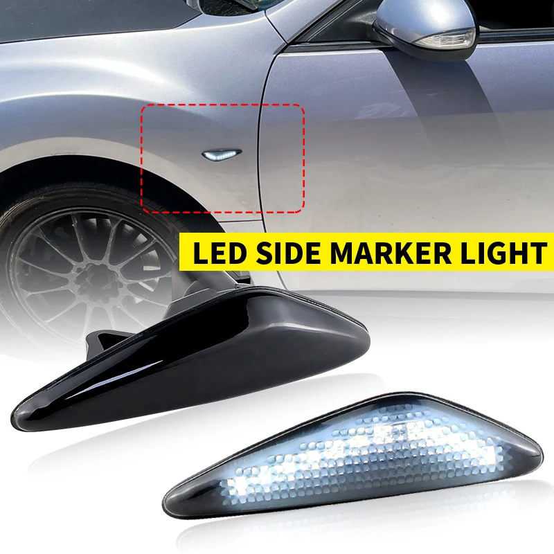 

2 шт. светодиодный боковой габаритный индикатор для Mazda 6/5 MX-5 RX-8 для Nissan Lafesta Highway Star 11-up для Fiat 124 Spider 17-20