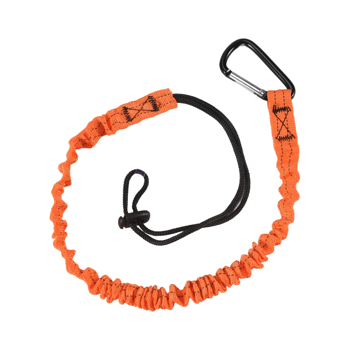 ABQR Tool Lanyard,3 Pcs Safety Lanyard with Carabiner,Shock Absorbing Safety Lanyard Adjustable Safety Lanyard for Work Tools