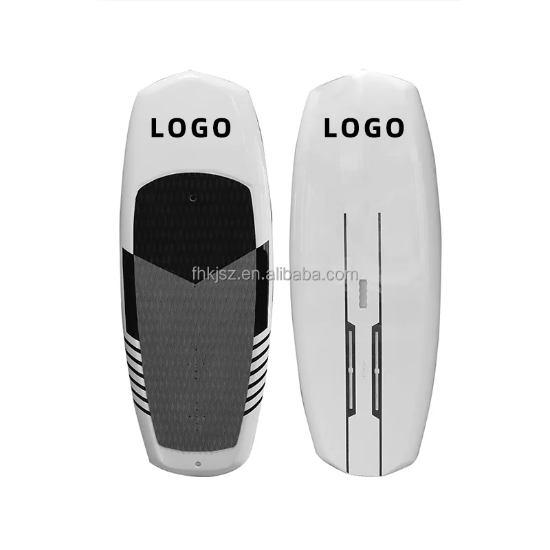 White EPS Inner Core Surfboard Carbon Fiber Hydrofoil Board For Water Sports