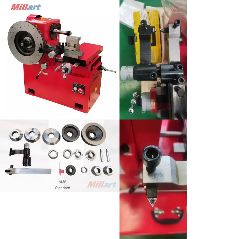 

Better Service C9335 Horizontal Brake Disc Cutting Brake Discs Brake Drum Lathe with Tools