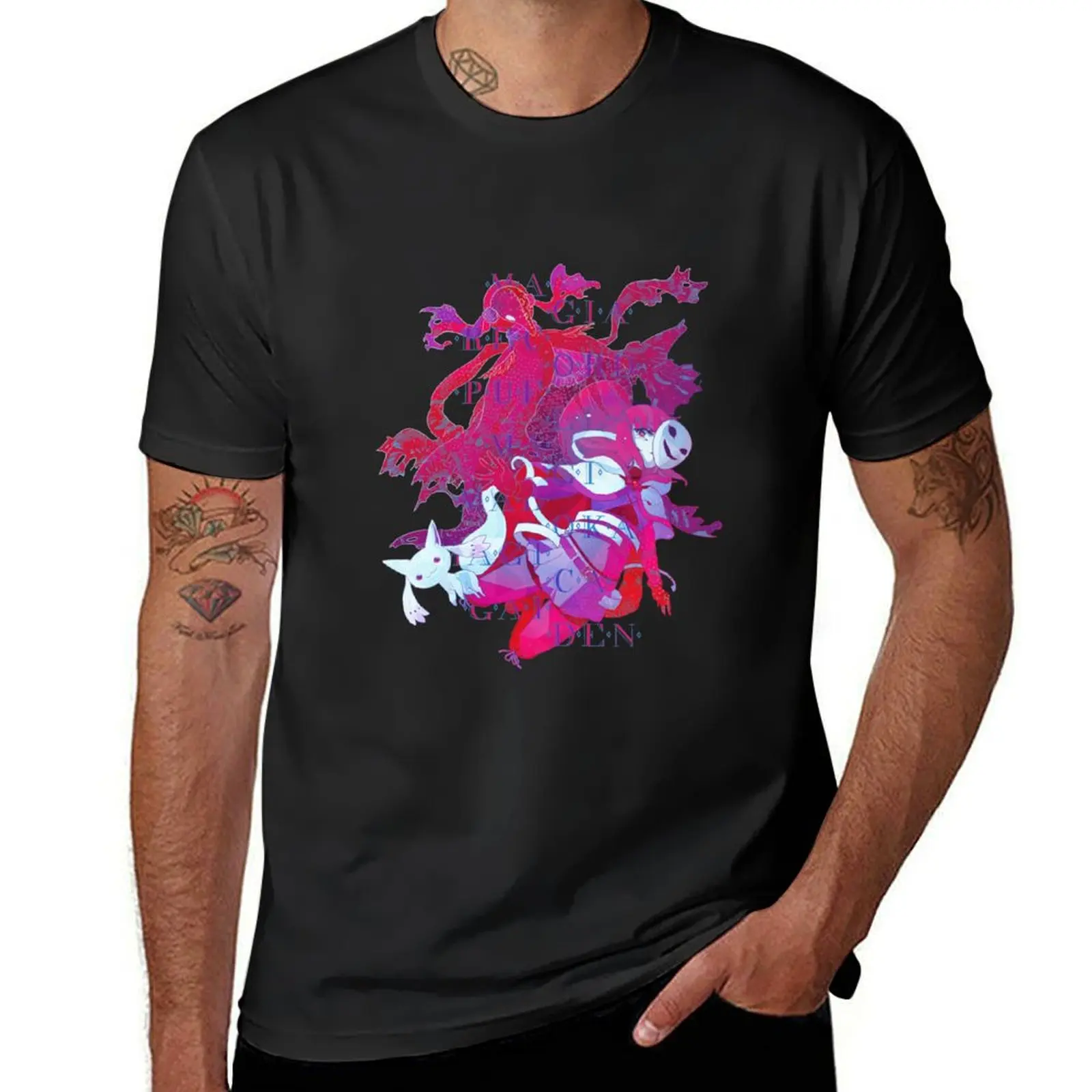 

Magia Records - Puella Magi Madoka Magica - Gaiden T-Shirt oversized kawaii clothes fruit of the loom mens t shirts