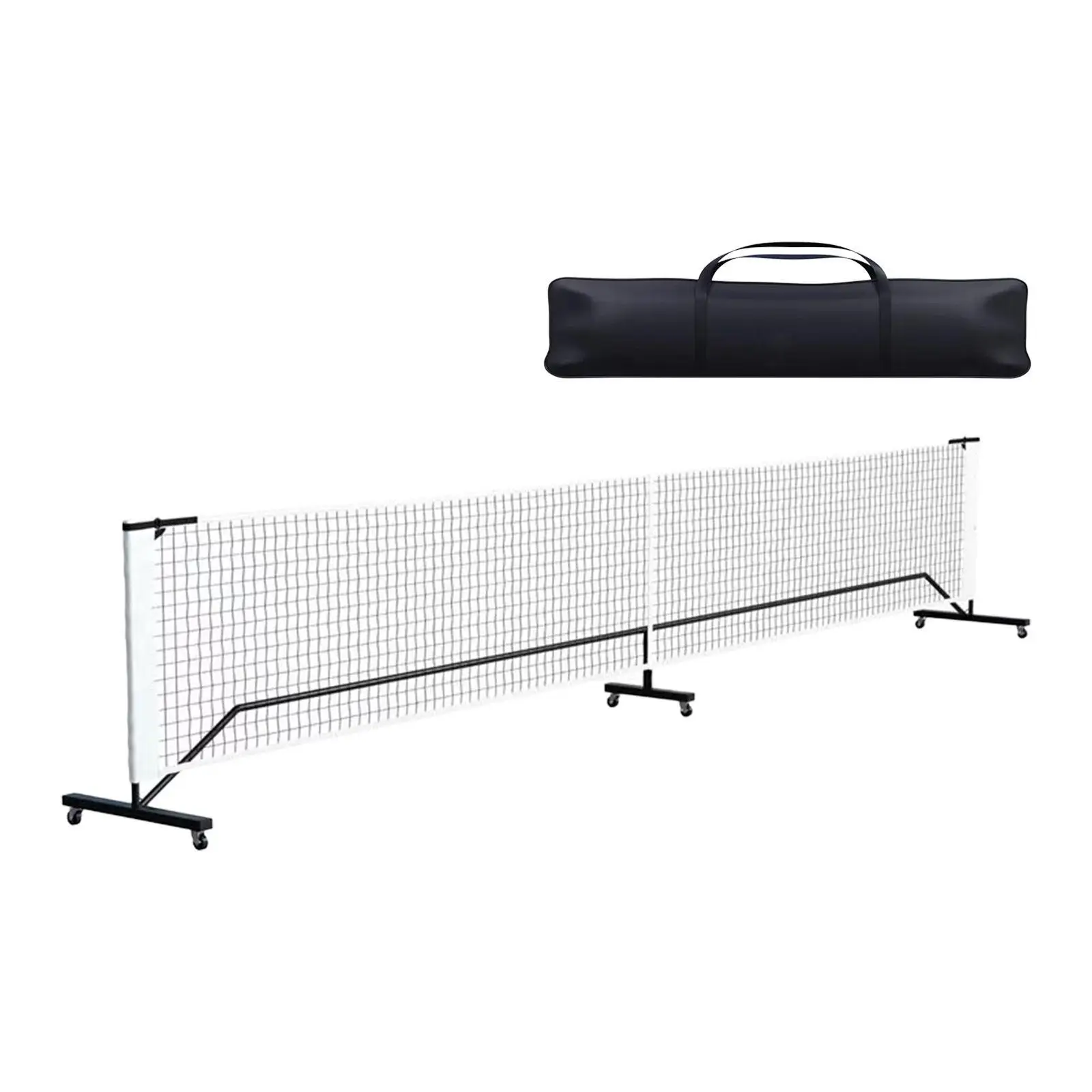 

Портативная сеть для пиклебола, Легкая теннисная сетка с металлической рамой, 22 фута, для игр в помещении и на открытом воздухе, для обучения пиклеболу во дворе