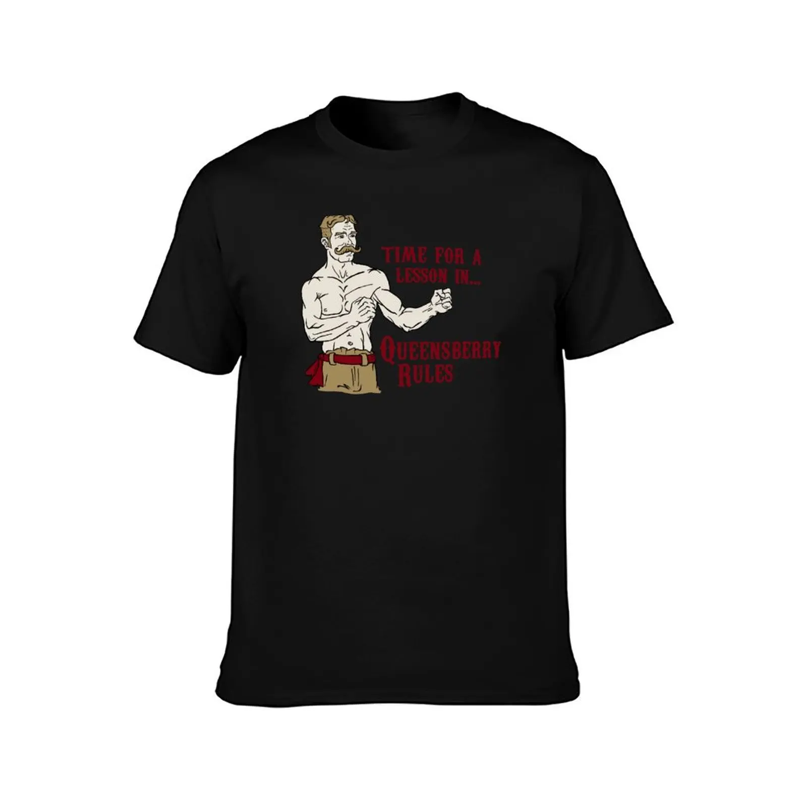 Queensberry Rules T-Shirt Lightweight Basic Short Sleeve Shirt T-Shirt