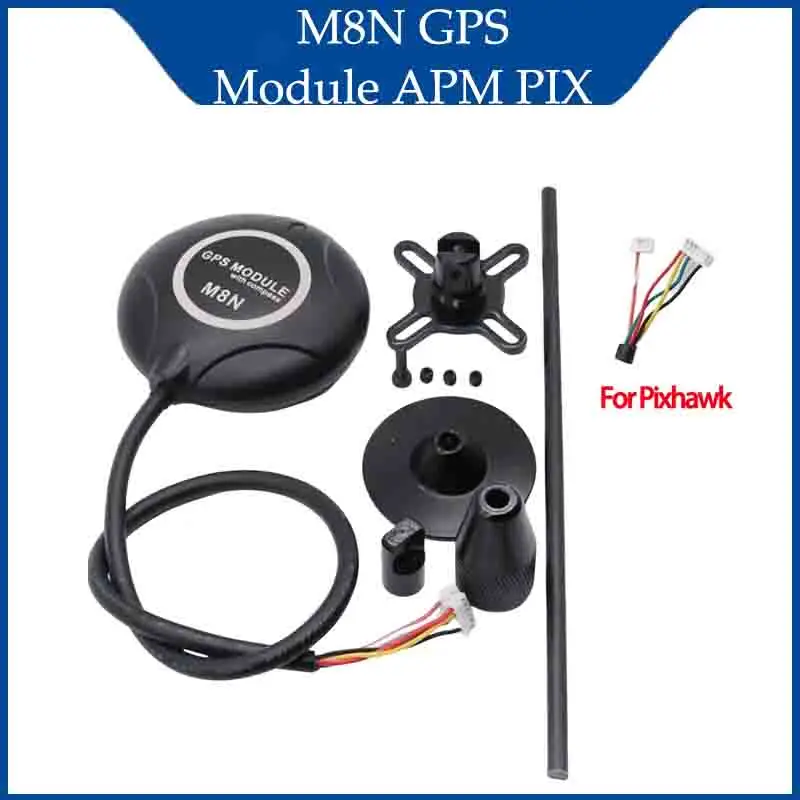 

B-CUBE M8N GPS Module For APM 2.8 For Pixhawk 2.4.8 PIX PX4 Built In Compass / GPS Metal Stand Holder Accessories RC