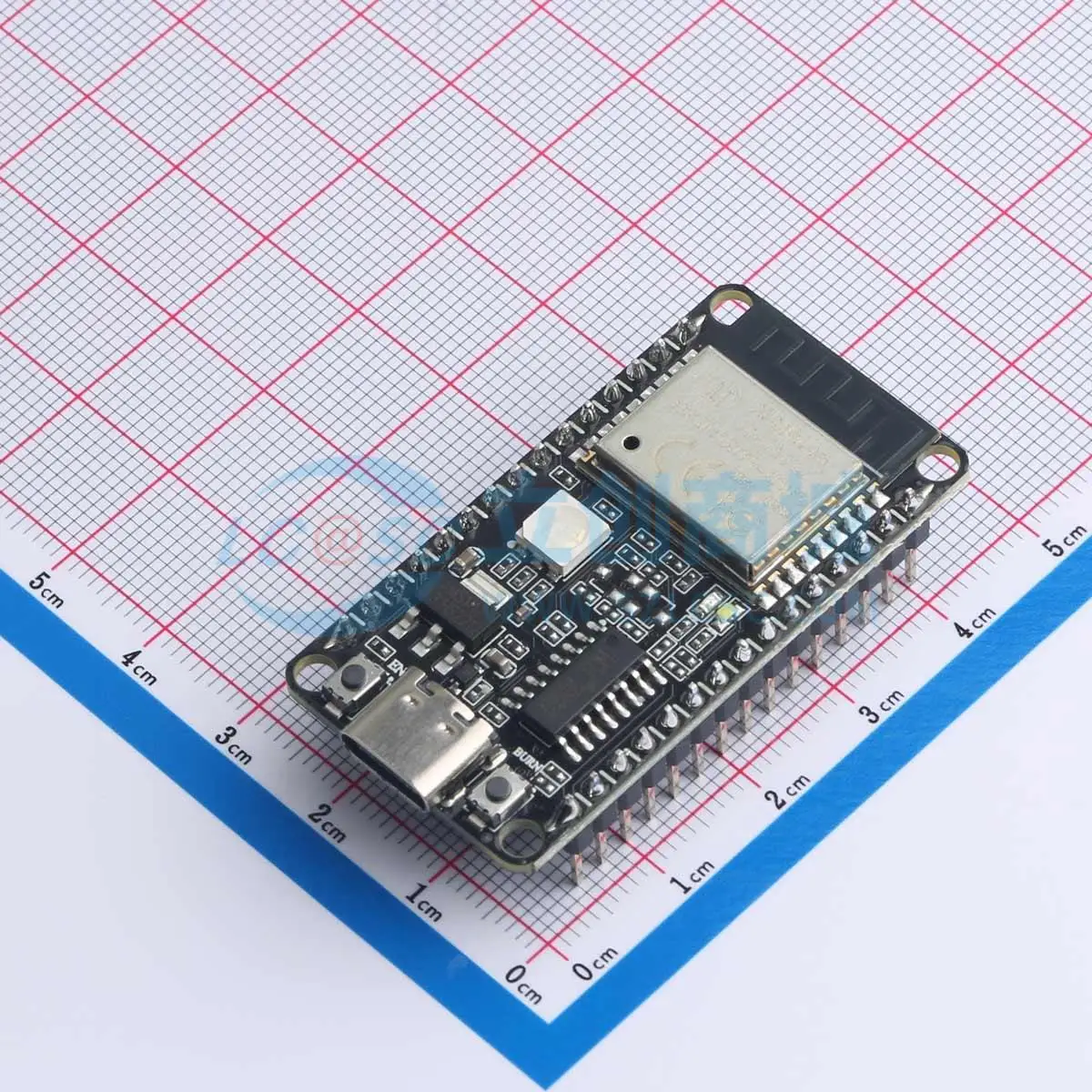 3pcs Ai-M62-13-Kit 49.7x25.4mm BL616 I2C SPI USB UART I2S 22dBm WiFi Wireless Module for Smart Home System