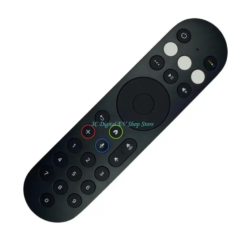 

E74D Hubbl 203 01 FXTL Portable Voice Remote Control Broad Compatibility for Multimedia Player Material Ergonomic