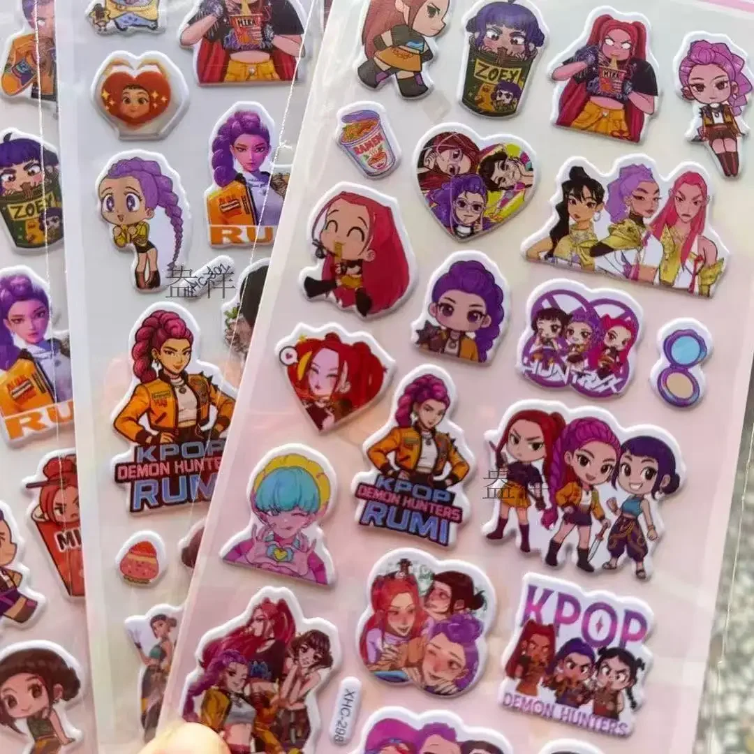 2026 NEUE Anime Cartoon Schaumstoff Puffy Aufkleber für Gepäck, Handy, Notizbuch, Belohnungsaufkleber, Kinderspielzeug, Geschenke, Partyzubehör, Dekoration – Detail 7