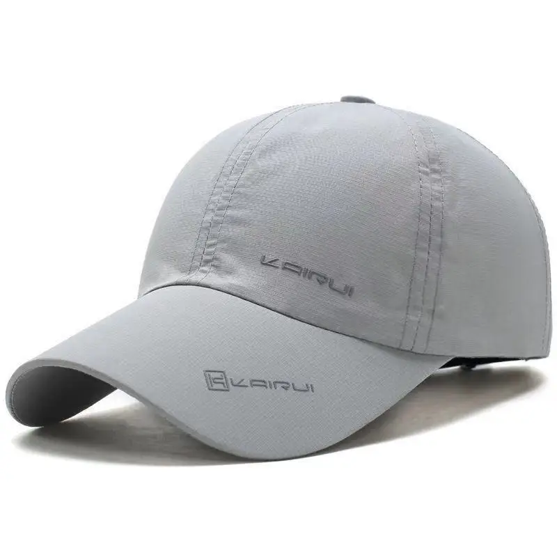 Unisex atmungsaktive und schnell trocknende Snapback-Baseballkappen für Frühling und Herbst, verstellbare Freizeithüte für den Außenbereich, Sonnenschutzhut – Detail 7