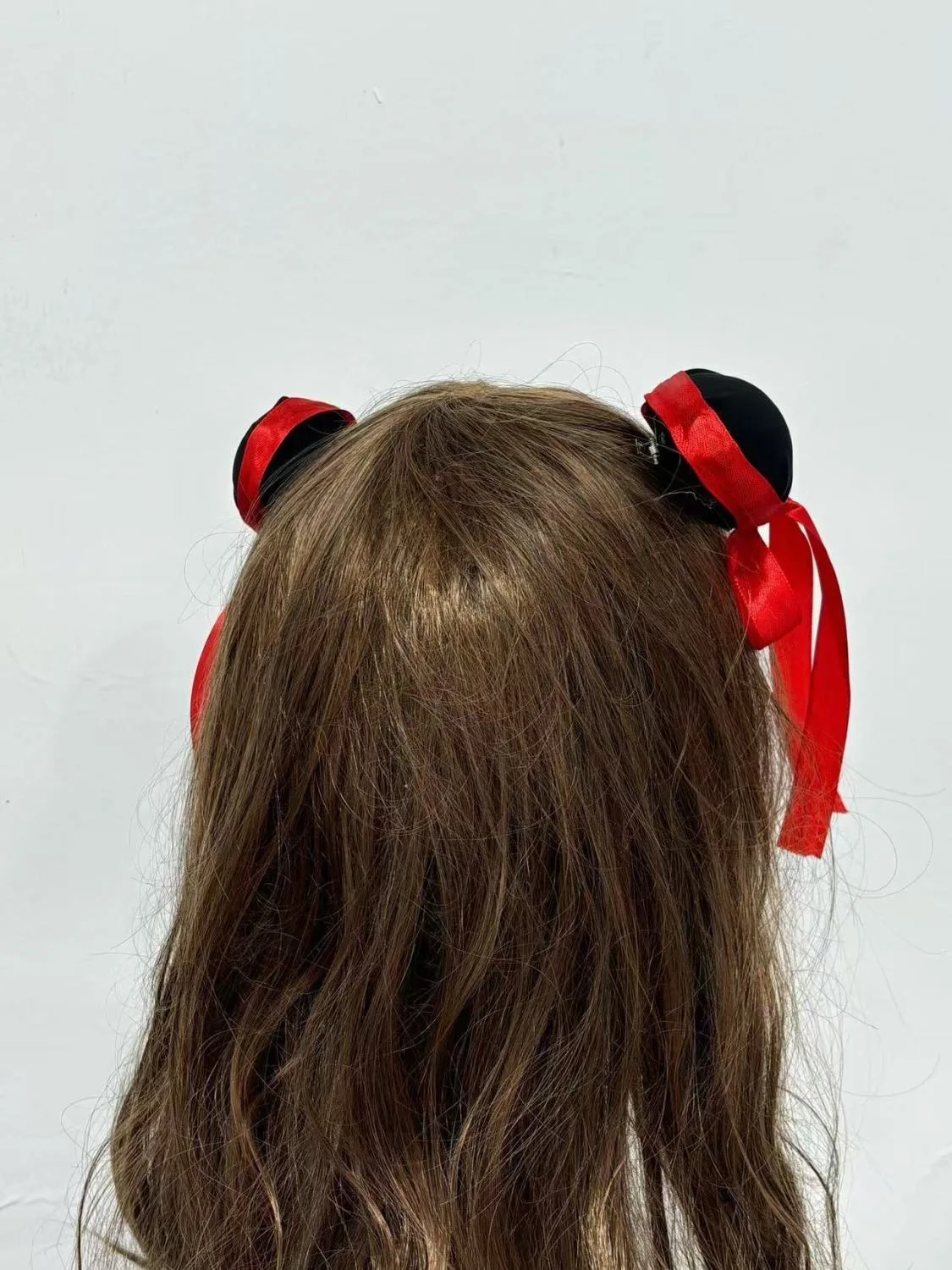 여성 하라주쿠 Steampunk Anime Bun Headwear 귀여운 Nezha 국립 스타일 헤어 클립 액세서리 Y2K 로리타 걸스 고딕 머리핀